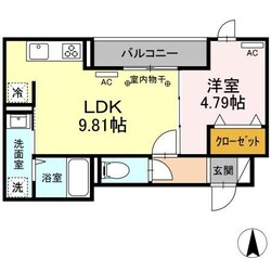 Dスクエア万願寺の物件間取画像